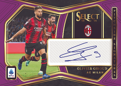 Pitchside Signatures Purple Olivier Giroud MOCK UP