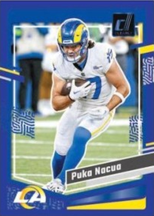 Rated Rookies Blue Puka Nacua MOCK UP