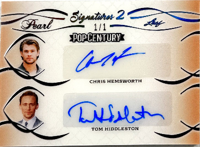 Signatures 2 Chris Hemsworth, Tom Hiddleston
