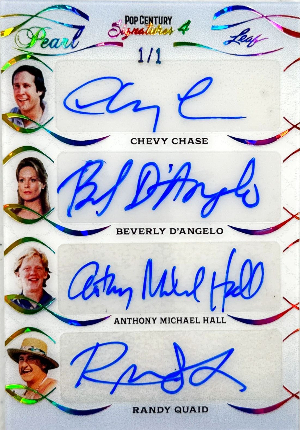 Signatures 4 Chevy Chase, Beverly D'Angelo, Anthony Michael Hall, Randy Quaid