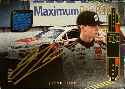 Track Pass Material Signatures Jesse Love