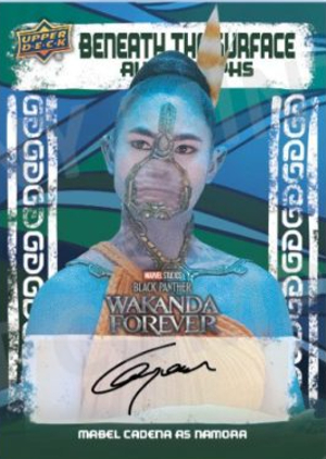 Beneath the Surface Auto Mabel Cadena as Namora MOCK UP Beneath the Surface Auto Mabel Cadena as Namora MOCK UP