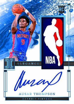 Elegance Rookie Jersey Auto Logoman Ausar Thompson MOCK UP Elegance Rookie Jersey Auto Logoman Ausar Thompson MOCK UP
