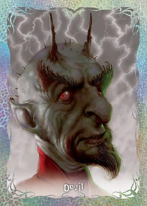 Holofoil Devil MOCK UP Holofoil Devil MOCK UP