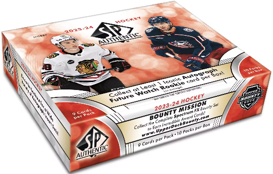 2023-24 Upper Deck SP Authentic Hockey 2023-24 Upper Deck SP Authentic Hockey