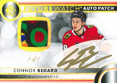 Future Watch Auto Patch Mystery Black Connor Bedard Future Watch Auto Patch Mystery Black Connor Bedard