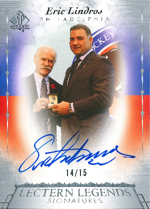 Lectern Legends Signatures Eric Lindros Lectern Legends Signatures Eric Lindros