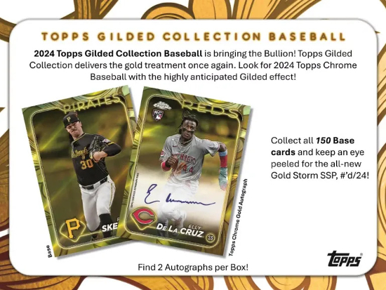 2024 Topps Gilded Collection Baseball 2024 Topps Gilded Collection Baseball