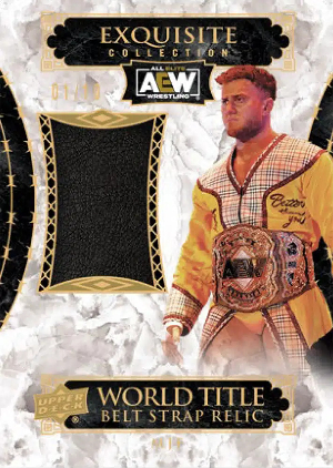 Exquisite Collection World Champion Title Belt Stap Relics MJF MOCK UP Exquisite Collection World Champion Title Belt Stap Relics MJF MOCK UP
