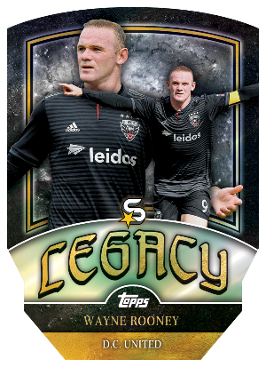MLS Legacy Die-Cut Wayne Rooney MOCK UP MLS Legacy Die-Cut Wayne Rooney MOCK UP
