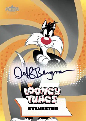 Base Auto Jeff Bergman as Sylvester MOCK UP Base Auto Jeff Bergman as Sylvester MOCK UP