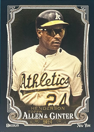 Base Rickey Henderson Base Rickey Henderson