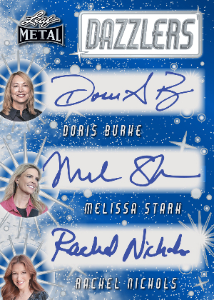 Dazzlers Doris Burke, Melissa Stark, Rachel Nichols MOCK UP Dazzlers Doris Burke, Melissa Stark, Rachel Nichols MOCK UP