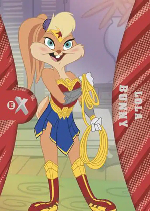 E-X Red Lola Bunny MOCK UP E-X Red Lola Bunny MOCK UP