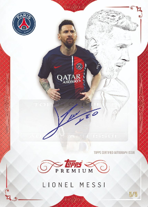 Premium Auto Lionel Messi MOCK UP Premium Auto Lionel Messi MOCK UP