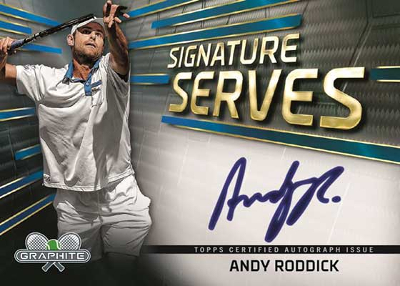 Signature Serves Blue Refractor Abdy Roddick MOCK UP Signature Serves Blue Refractor Abdy Roddick MOCK UP