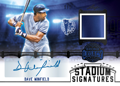 Stadium Signatures Dave Winfield MOCK UP Stadium Signatures Dave Winfield MOCK UP