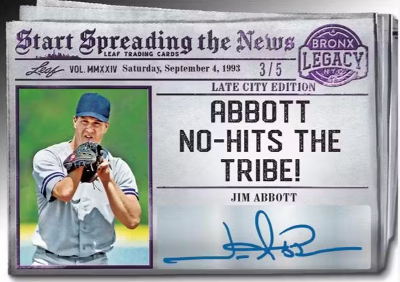 Start Spreading the News Auto Jim Abbott MOCK UP Start Spreading the News Auto Jim Abbott MOCK UP