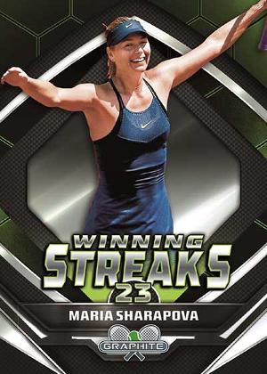 Winning Streaks Maria Sharapova MOCK UP Winning Streaks Maria Sharapova MOCK UP