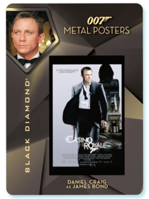 007 Metal Posters - Casino Royale Daniel Craig as James Bond MOCK UP 007 Metal Posters - Casino Royale Daniel Craig as James Bond MOCK UP
