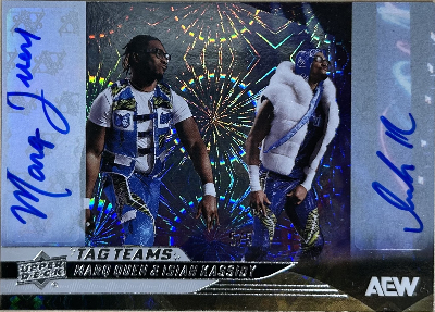 Base Auto Tag Team-Trios Isiah Kassidy, Marq Quen Base Auto Tag Team-Trios Isiah Kassidy, Marq Quen