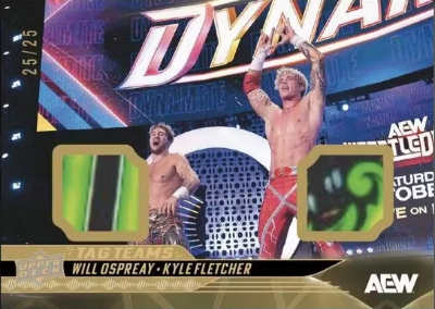 Base Memorabilia Gold Tag Teams-Trios Will Ospreay, Kyle-Fletcher MOCK UP Base Memorabilia Gold Tag Teams-Trios Will Ospreay, Kyle-Fletcher MOCK UP