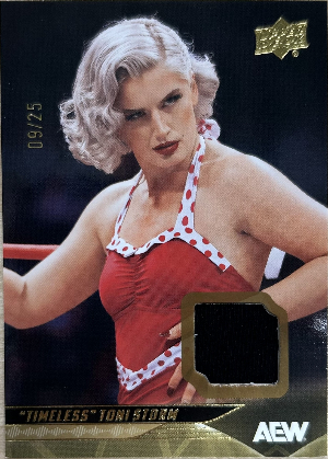 Base Memorabilia Gold Timeless Toni Storm Base Memorabilia Gold Timeless Toni Storm