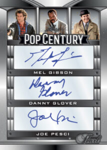 Pearl Signatures 3 Mel Gibson, Danny Glover, Joe Pesci MOCK UP