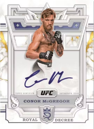 Royal Decree Auto Blue Conor McGregor MOCK UP