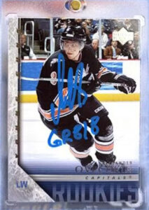 2005-06 Buyback Auto Young Guns Alex Ovechkin