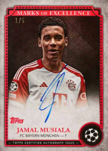 Marks of Excellence Red Jamal Musiala MOCK UP