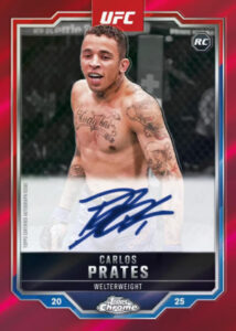 Prix de Trevor Peek #CRA-TP | 2025 Topps Chrome UFC Rookie