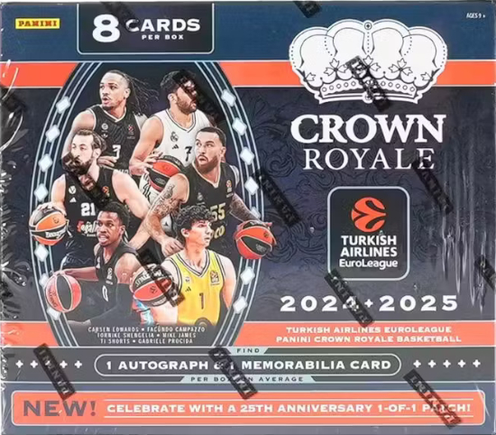2024-25 Panini EuroLeague Crown Royale Basketball 2024-25 Panini EuroLeague Crown Royale Basketball