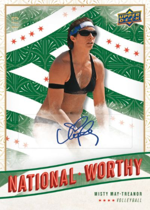 2025 Upper Deck Instant Redemption Emerald Misty May-Treanor MOCK UP
