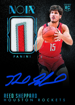 Base 10th Anniversary Patch Auto Platinum Reed Sheppard MOCK UP