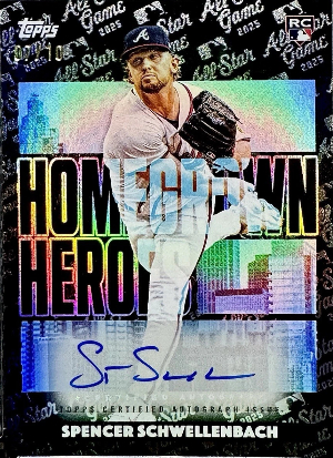 Homegrown Heroes Auto Black Spencer Schwellenbach