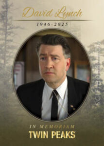 In Memoriam David Lynch MOCK UP