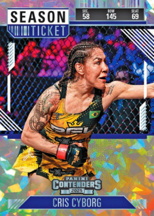 Season Ticket Cracked Ice Cris Cyborg MOCK UP