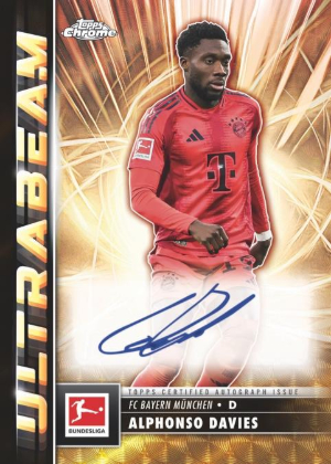 Ultrabeam Auto SuperFractor Alphonso Davies MOCK UP Ultrabeam Auto SuperFractor Alphonso Davies MOCK UP