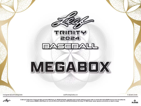 2024 Leaf Trinity Baseball Mega Box