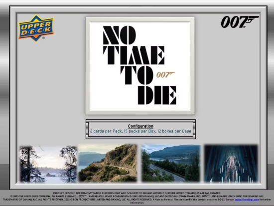2025 Upper Deck James Bond No Time to Die 2025 Upper Deck James Bond No Time to Die