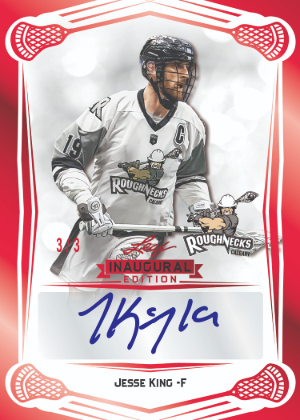 Base Auto Red Jesse King MOCK UP