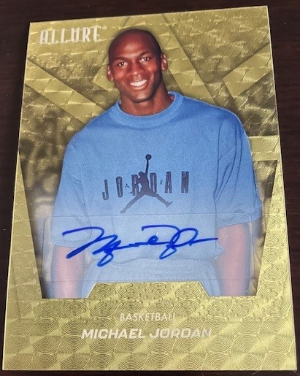 Base Golden Trasures Auto Michael Jordan