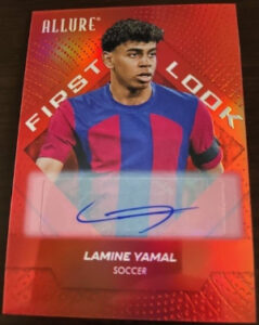 Base Red Rainbow Auto First Look Lamine Yamal