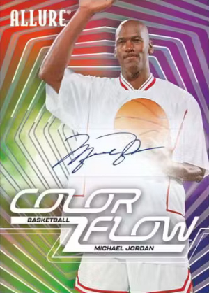 Color Flow Full Rainbow Auto Michael Jordan MOCK UP