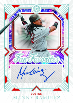 Fan Favorites Signatures Manny Ramirez MOCK UP