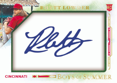 Jumbo Acetate Signatures Rhett Lowder MOCK UP