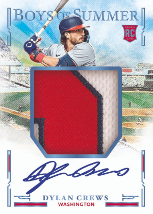 Jumbo Material Signatures Platinum Dylan Crews MOCK UP