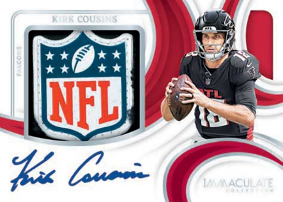 Premium Rookie Patch Autos Kirk Cousins MOCK UP Premium Rookie Patch Autos Kirk Cousins MOCK UP