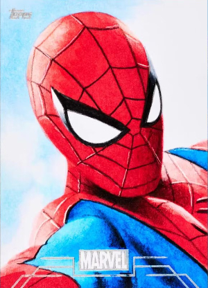 Sketch Spider-Man MOCK UP